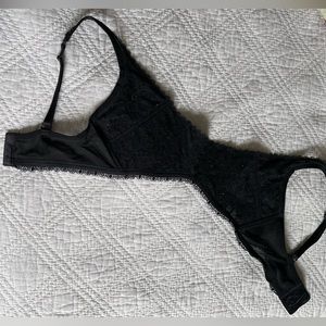 Victoria secret bustier bra with gem stone sparkles